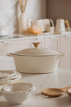 Olla Oval 28 cm - Ivory