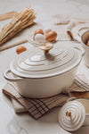 Olla Oval 28 cm - Ivory